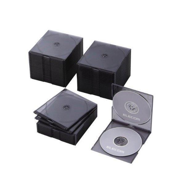 fBAP[X ELECOM GR CCD-JSCSW50CBK Blu-ray/DVD/CDP[X 50Zbg X vP[X 2[ NAubN