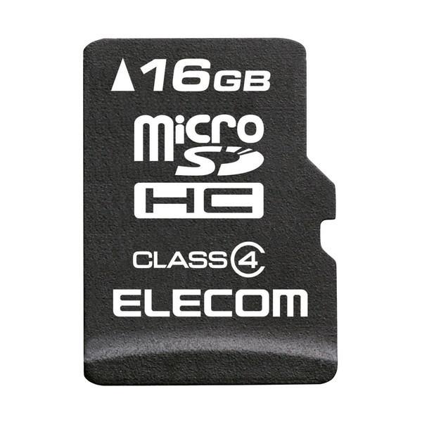 SDJ[h ELECOM GR MF-MSD016GC4R microSDHCJ[h f[^T[rXt Class4 16GB