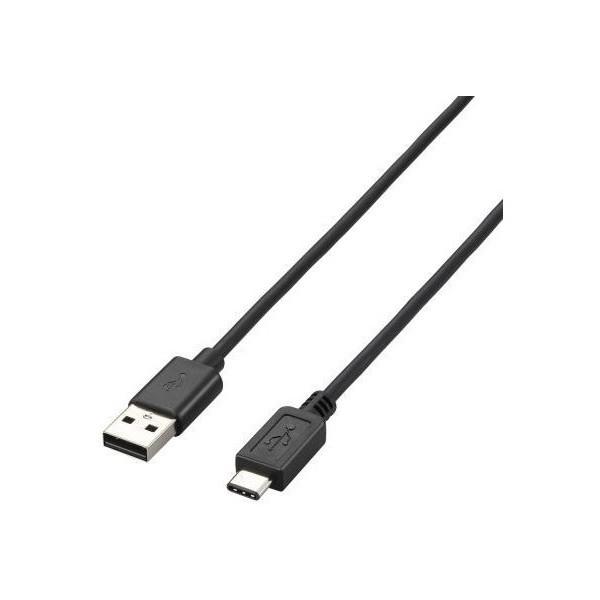 USBP[u ELECOM GR U2C-AC10BK USB2.0P[u A-C^Cv m[} 1m ubN