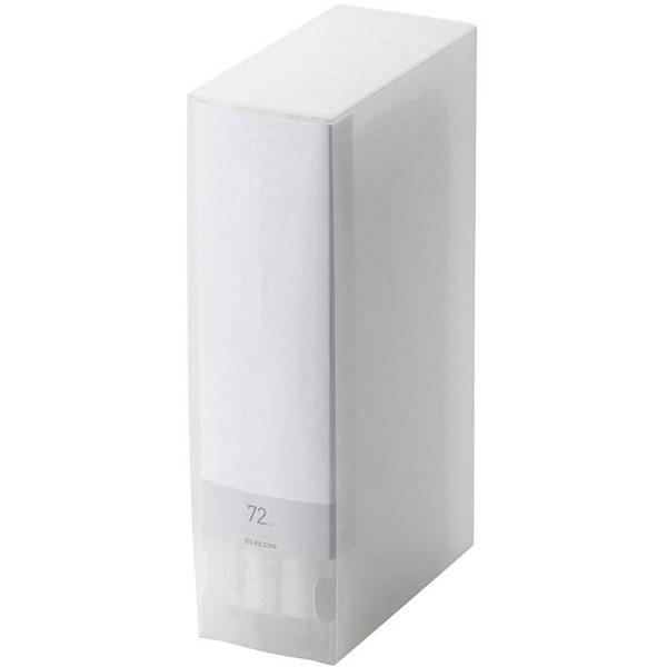 fBXNt@C ELECOM GR CCD-FS72CR DVD/CDpfBXNt@C 72[ NA