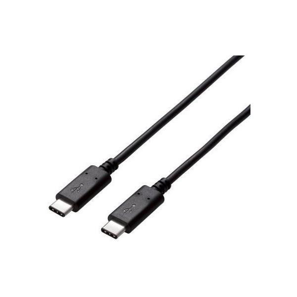 USBP[u ELECOM GR USB3-CC5P10NBK USB3.1P[u Gen2 C-C^Cv Fؕi PDΉ 5Ao 1.0m ubN [J[