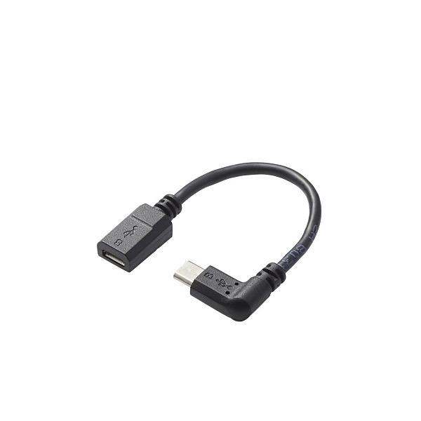 ϊA_v^ ELECOM GR TB-MBFMBR01BK micro-USB LϊP[u 0.1m Eڑ^Cv