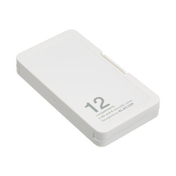 J[hP[X ELECOM GR CMC-SDCPP12WH CfbNX䎆t SD6+microSD6[ zCg