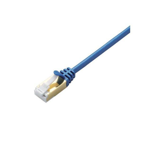 LAN�P�[�u�� ELECOM �G���R�� LD-TWSST/BM50 �c���܂�h�~�X����LAN�P�[�u�� Cat7�Ή� 5.0m �u���[���^���b�N ���[�J�[����