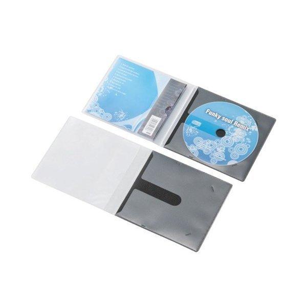 fBXNP[X ELECOM GR CCD-DPC10BK CD/DVDpX[\tgP[X 10 ubN