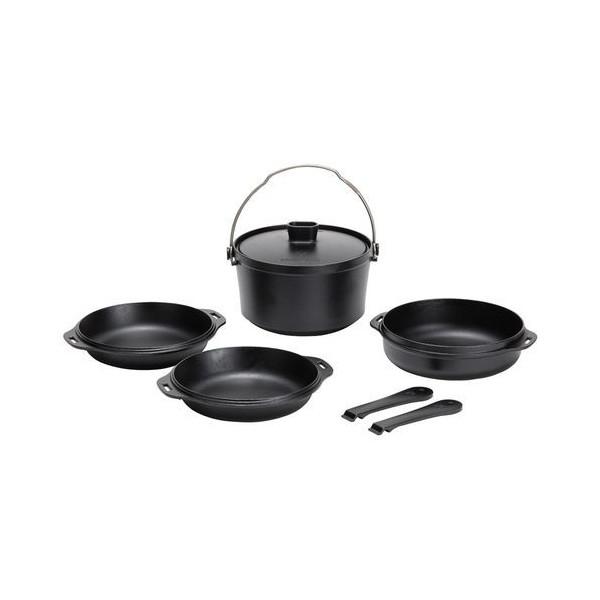 スノーピーク コンボダッチデュ アウトドア キャンプ クッカー セット ダッチオーブン 調理 炊飯 煮込み CS550 CS-550 snow peak（スノーピーク） コンボダッチデュオ アウトドア キャンプ