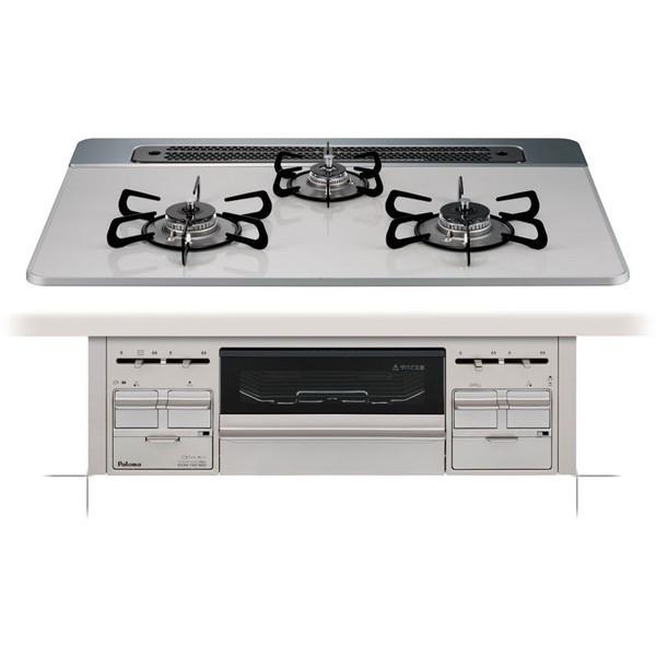 他サイト： ビルトインガスコンロ パロマ PD-509WS-75CV LP repla リプラ   プロパンガス用 両側強火力 幅75cmの商品画像