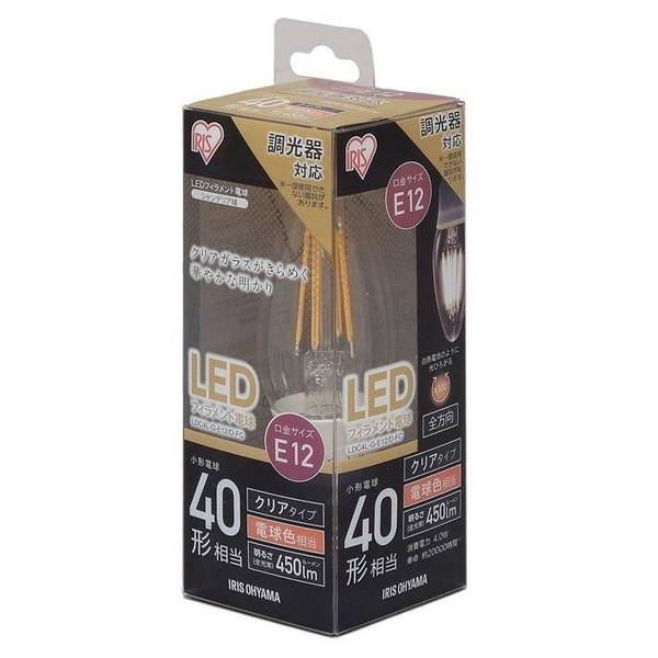 �A�C���X�I�[���} LDC4L-G-E12/D-FC �N���A�^�C�v ECOHiLUX LED�t�B�������g�d��(E12�����E40W�����E450lm�E�d���F)