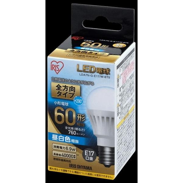 �A�C���X�I�[���} LDA7N-G-E17/W-6T5 ECOHiLUX LED�d�� (E17�����E60W�����E760lm�E�����F)
