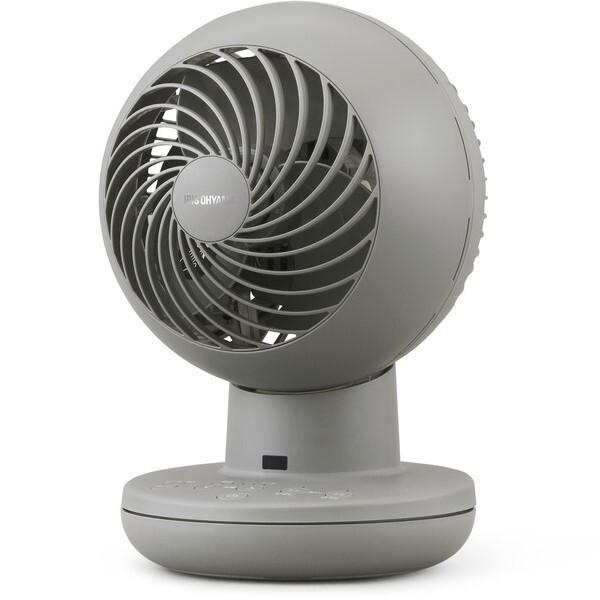 扇風機・サーキュレーター IRIS OHYAMA CIRCULATOR i ASH GRAY IRIS OHYAMA（アイリスオーヤマ） サーキュレーター DCモーター 静音