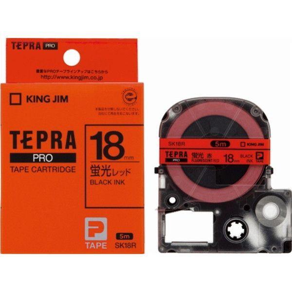 KING JIM SK18R evPROe[v  18mm 5m ubh [J[