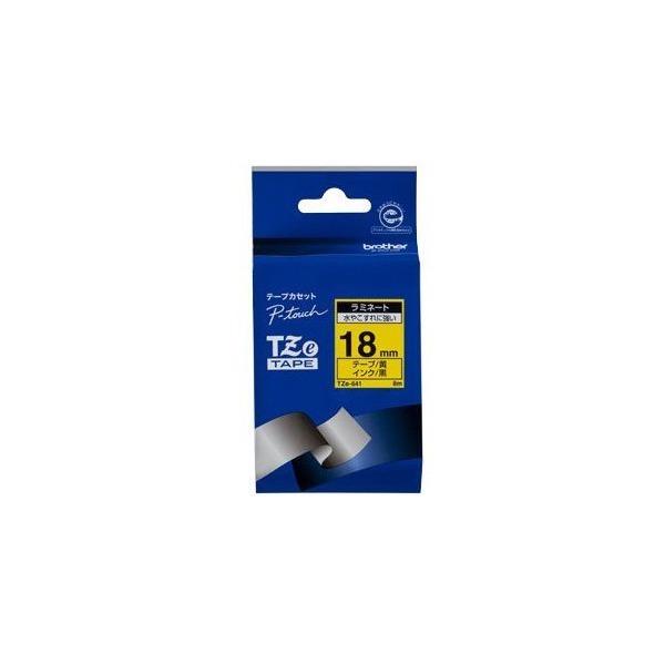 Brother TZE-641 ���e�[�v/������ �s�[�^�b�`�p ���~�l�[�g�e�[�v(18mm)