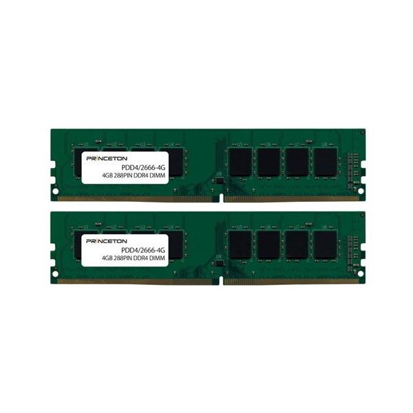 princeton PDD4/2666-4GX2 288pin DDR4 DIMM fXNgbvp(4GB×2g)