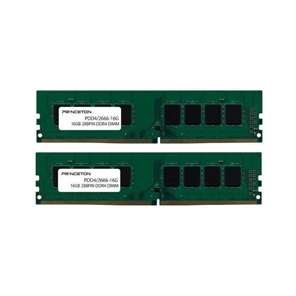 princeton PDD4/2666-16GX2 288pin DDR4 DIMM fXNgbvp(16GB×2g)