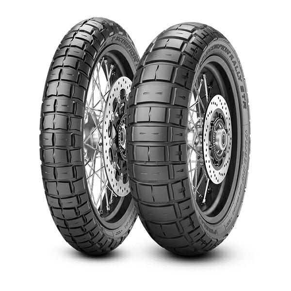 PIRELLI SCORPION RALLY 90/90-21 未使用品❗️ PIRELLI 3849300 SCORPION RALLY STR 90/90 - 21 M/C 54V M+S TL
