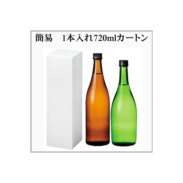 720ml〜900mlの中瓶1本入り　簡易カートンとなります。宅配で他のお客様へお届けされる場合は箱が薄いのでおすすめいたしません。お好みの商品を選んでオリジナルのギフトを贈りましょう。包装、熨斗紙等無料です。お気軽にお申し付けください。※...