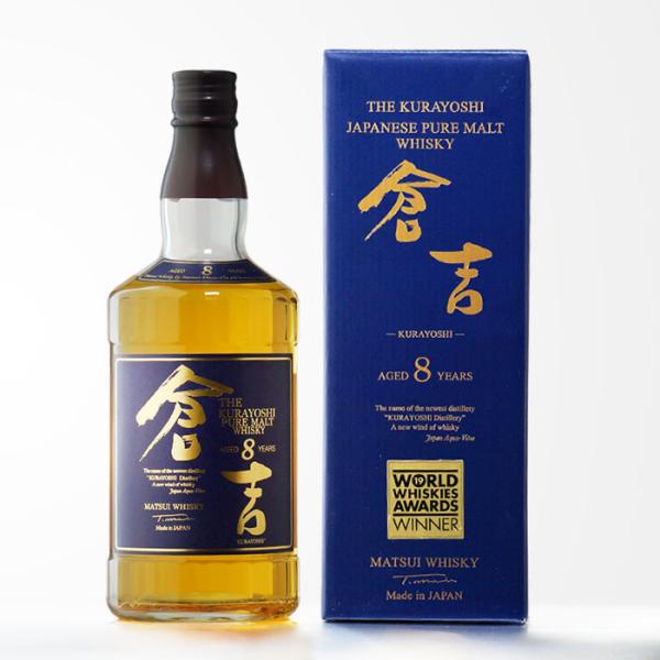 送料別 マツイ ピュアモルト ウイスキー 倉吉8年 松井酒造合名会社 43