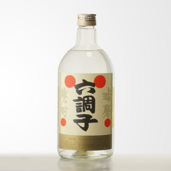 送料別 六調子 720ml 25度 六調子酒造 米焼酎 熊本県 焼酎 米 お酒 酒