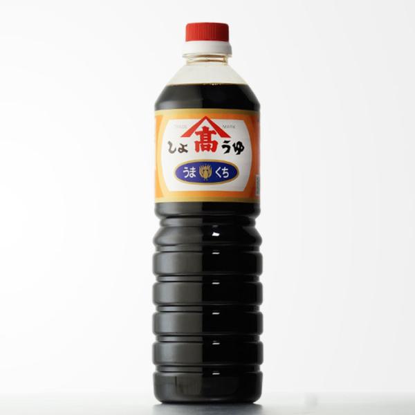 送料別 ヤマタカ醤油 こいくち醤油 うまくち 1000ml 福岡県 九州醤油 濃口醤油 しょうゆ 御中元