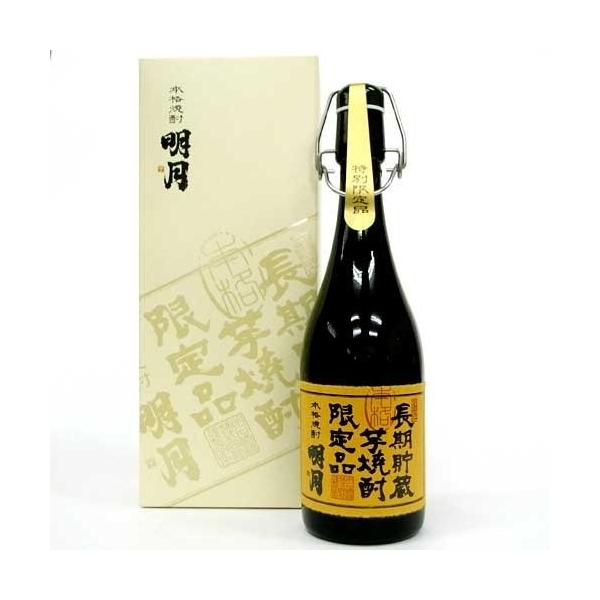明月　長期貯蔵　25度　720ml　明石酒造　芋焼酎