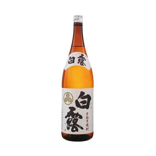 『送料無料6本セット』本格芋焼酎　白露　白　25度　1800ml×6本　白露酒造　芋焼酎