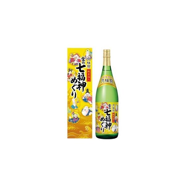 包装無料】月桂冠 金の七福神めぐり 純金箔入 1800ml 月桂冠(株