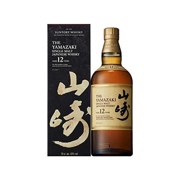 送料無料】サントリー 山崎 12年 箱入 正規品 700ml ウイスキー : 酒の