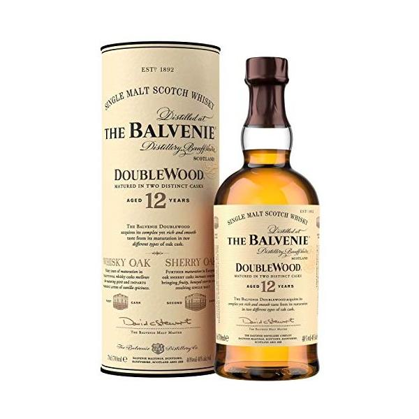バルヴェニー12年 ダブルウッド 箱入 正規品 40％ 700ml モルト