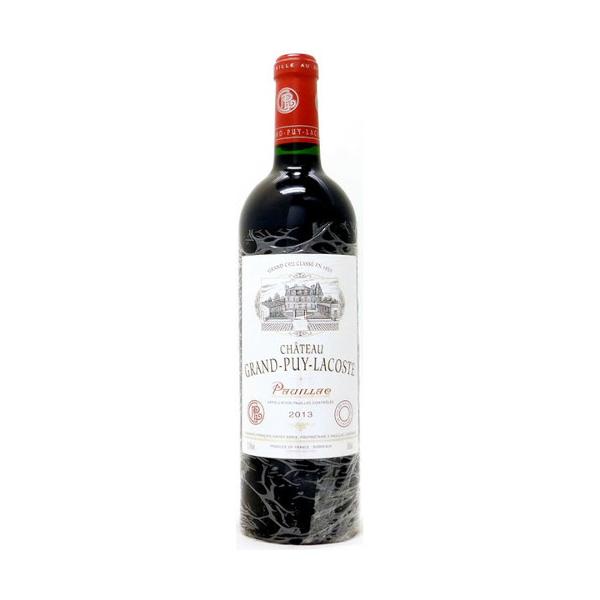 2013 ラコスト赤ワイン 750ml シャトーグランピュイラコスト シャトー グラン ピュイ ラコスト 2013 750ml : 酒の