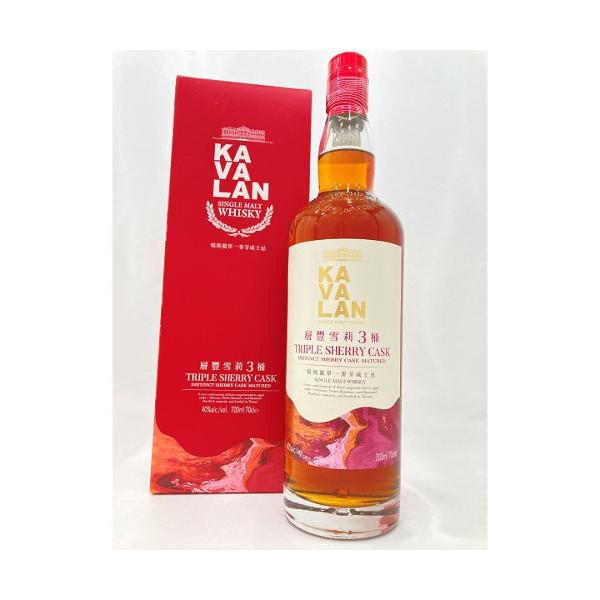 カバラン トリプルシェリーカスク 40度 700ml 正規 : 酒の