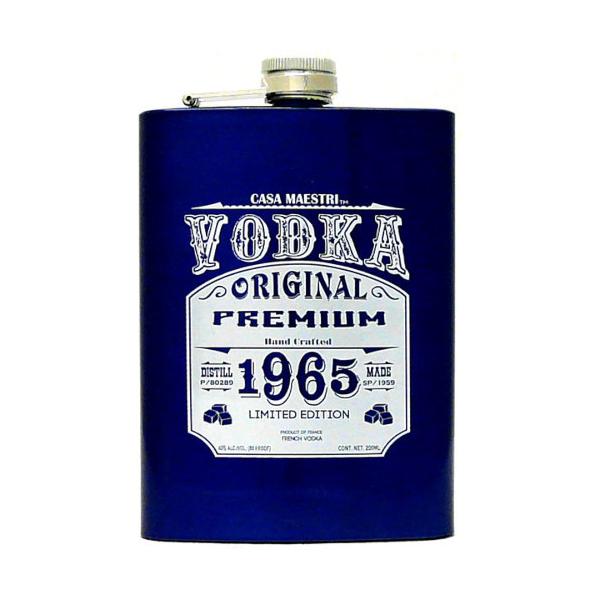 カサ・マエストリはメキシコに蒸留場を持つアメリカのメーカーで、メキシコで最も受賞歴が多いことでも有名。蒸留酒を入れるための水筒「フラスクボトル」に、4回蒸留のフランス産ウォッカを詰め込んだ、キャンプやバーベキューなどアウトドアの場面にもピッ...