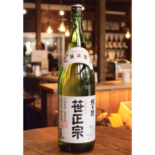 笹正宗 純米酒 1.8L 笹正宗酒造 福島/喜多方