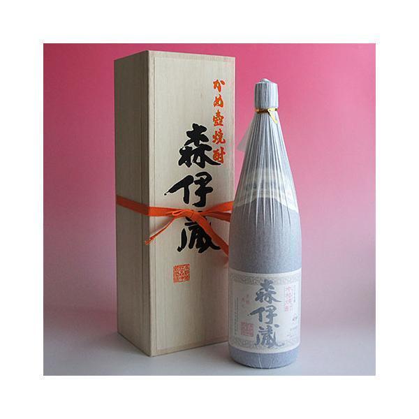 お祭り 森伊蔵 森伊蔵純正桐箱入り 1800ml 1本組 いも焼酎ギフトセット