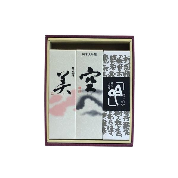 蓬莱泉 蓬莱泉純米大吟醸飲み比べセット 720ml 3本 吟(火入れ)空 美 