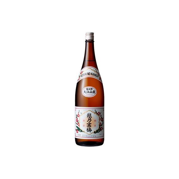 越乃寒梅 普通酒 亀田郷大江山産 1800ｍl 数量限定
