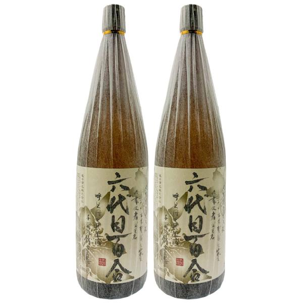 百合 1800ml 六代目百合 1800ml ×2本 25度 芋焼酎【2本セット】 : 酒倶楽部三井
