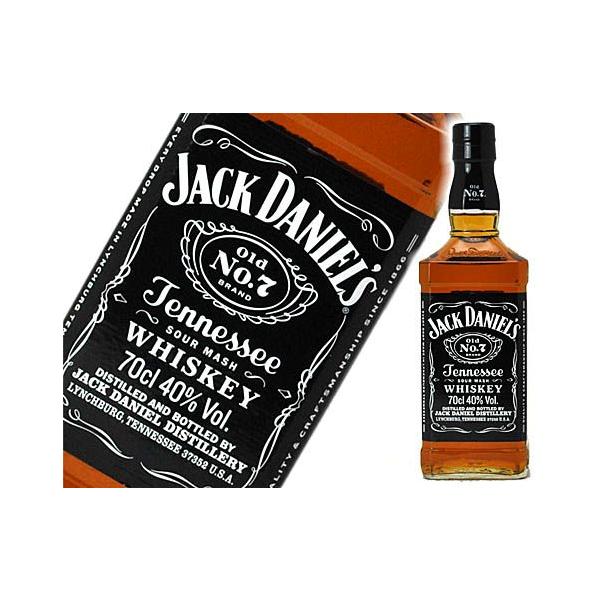 アサヒ（asahi） ジャックダニエル ブラック 700ml 40度 正規品 : 酒