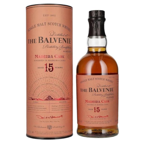 ザ・バルヴェニー 15年 マデイラカスク（The Balvenie 15 Year Old Madeira Cask）43度 700ml 箱付き マディラ スペイサイド シングルモルト