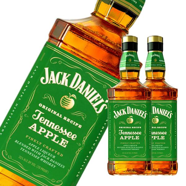 ジャックダニエル テネシーアップル 2本セット 700ml 35度 アメリカン リキュール ウイスキー Jack Daniels Tennessee Apple