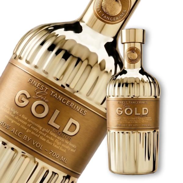 【予約販売】GOLD 999.9 ジン 700ml 40度｜ボタニカル クラフト プレミアム ゴールド ジン 箱なし 柑橘系 フランス スピリッツ フォーナイン ハイボール
