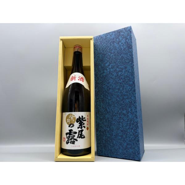 芋焼酎ギフト　新酒　紫尾の露 紫月（しづき）1800ml　軸屋酒造　プレゼント
