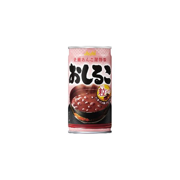 他サイト： アサヒ飲料　おしるこ　190g×30缶（1ケース）の商品画像