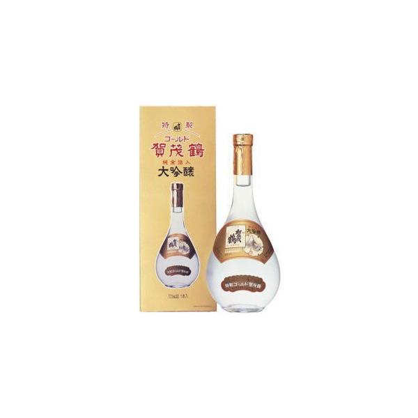 賀茂鶴 日本酒６本 特製ゴールド賀茂鶴 純金箔入り大吟醸 720ml ×６本 大吟醸特製ゴールド賀茂鶴 720ml(GK-B1) | JTBショッピング