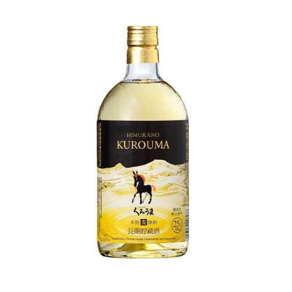 麦焼酎］12本まで同梱可 25度 くろうま 長期貯蔵 720ml瓶 1