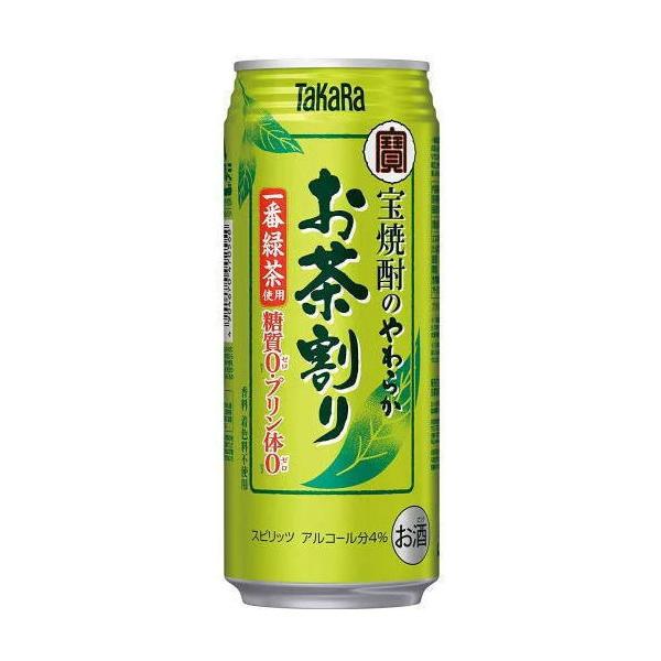 宝酒造　宝焼酎のやわらかお茶割り　１ケース24本