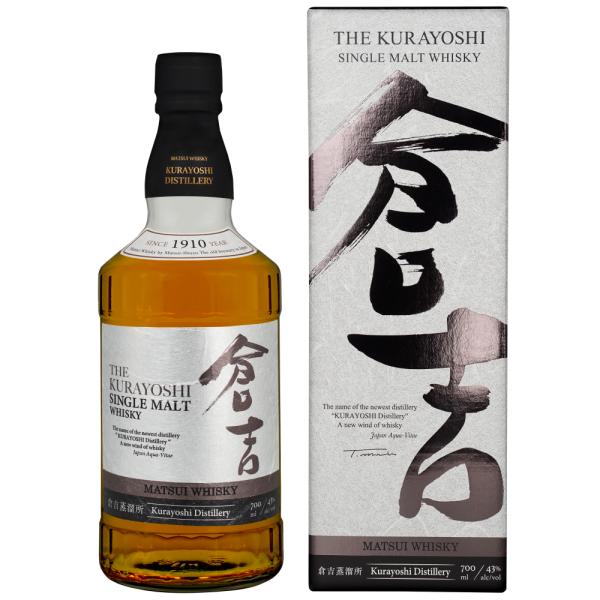 倉吉 シングルモルトウイスキー 43度 700ml化粧箱入 : もりたやヤフー