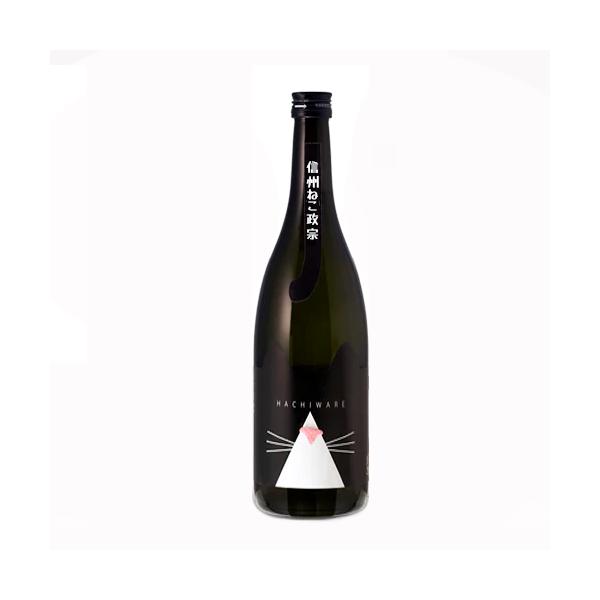 信州 ねこ政宗 日本酒 黒猫 ハチワレ 本醸造 720ml 箱無 舞姫