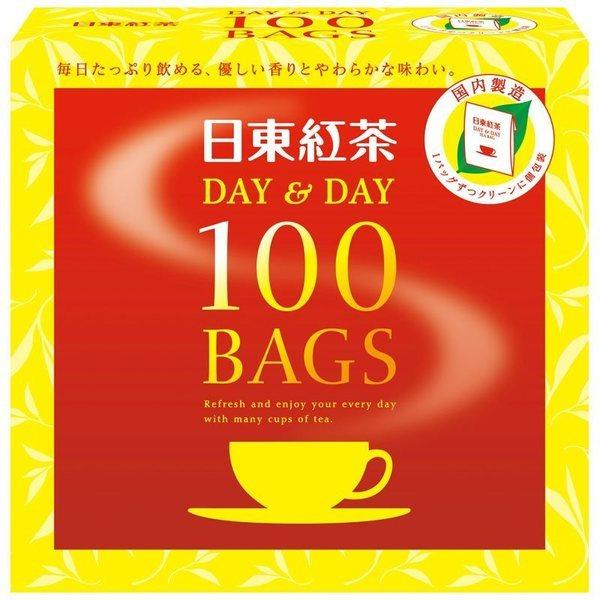 日東紅茶 DAY&DAY ティーバッグ 100袋入 180g 　食品・調味料・菓子・飲料　詰合せ10kgまで同発送　