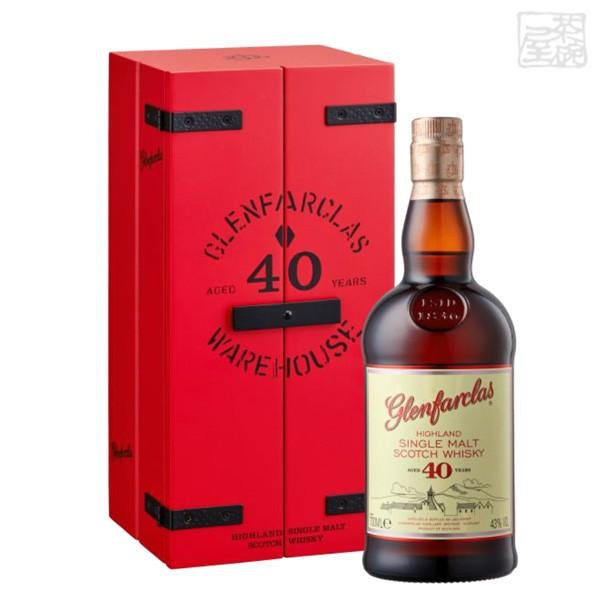グレンファークラス 40年 レッドドア 43度 700ml 正規 シングルモルトスコッチウイスキー A 7 酒の茶碗屋 Yahoo ショッピング店 通販 Yahoo ショッピング