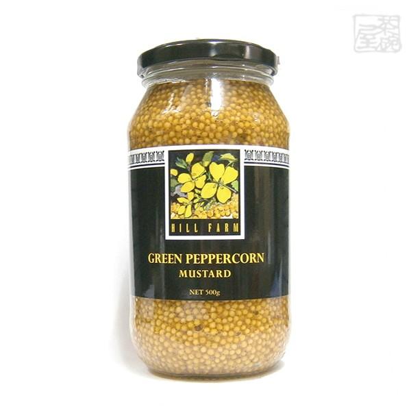 ヒルファーム 粒マスタード グリーンペッパーコーン 500g E 酒の茶碗屋 Yahoo ショッピング店 通販 Yahoo ショッピング